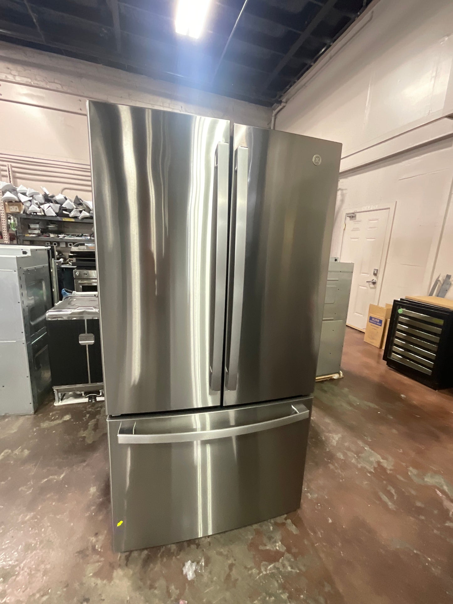 GE ENERGY STAR 27.0 Cu. Ft. Fingerprint Resistant French-Door Refrigerator