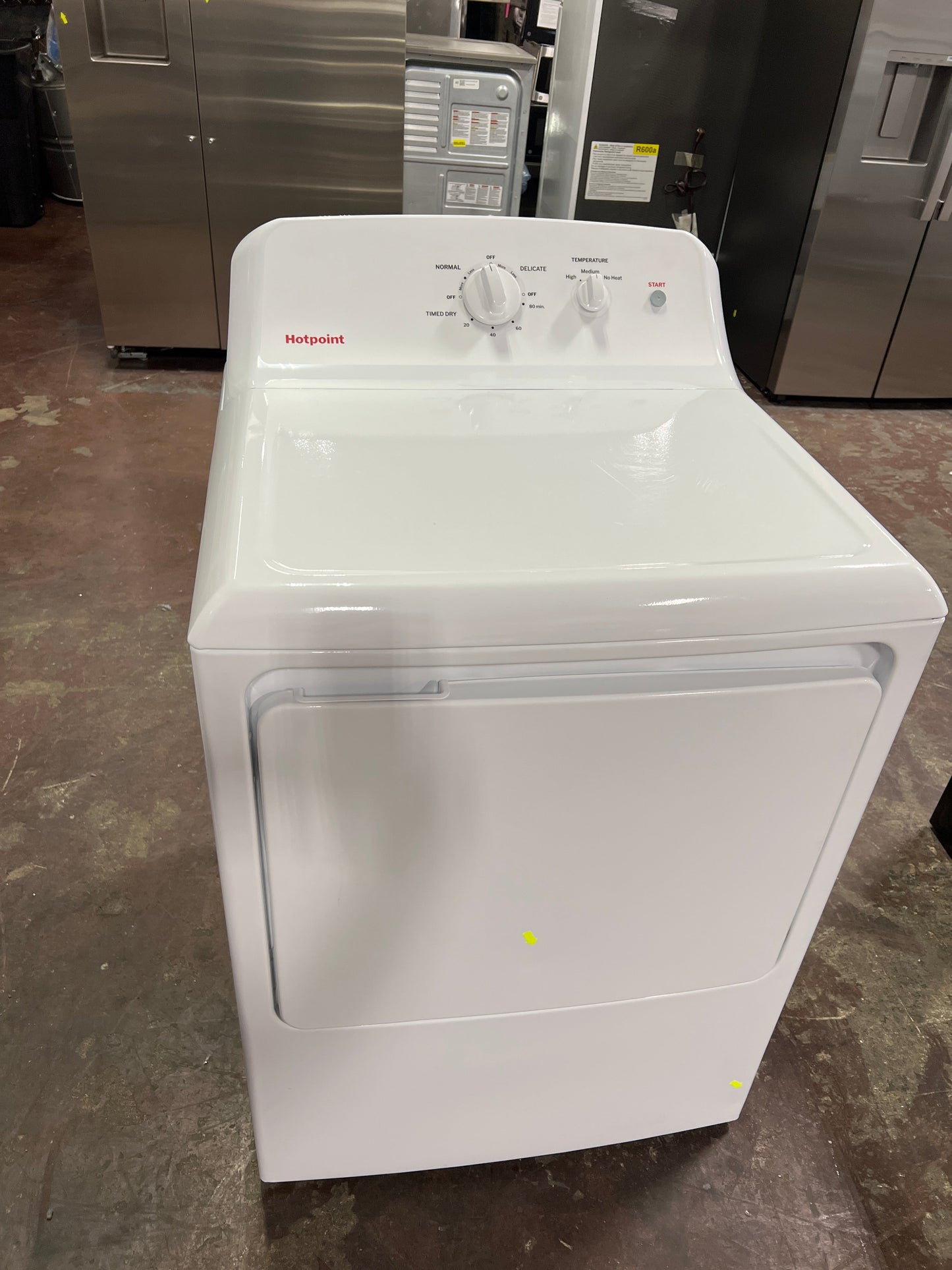 Hotpoint® 6.2 cu. ft. Capacity  Electric Dryer with Up To 120 ft. Venting and Shallow Depth