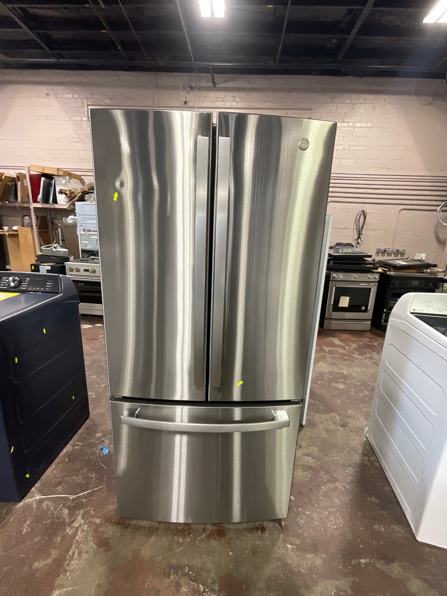GE® ENERGY STAR® 18.6 Cu. Ft. Counter-Depth French-Door Refrigerator