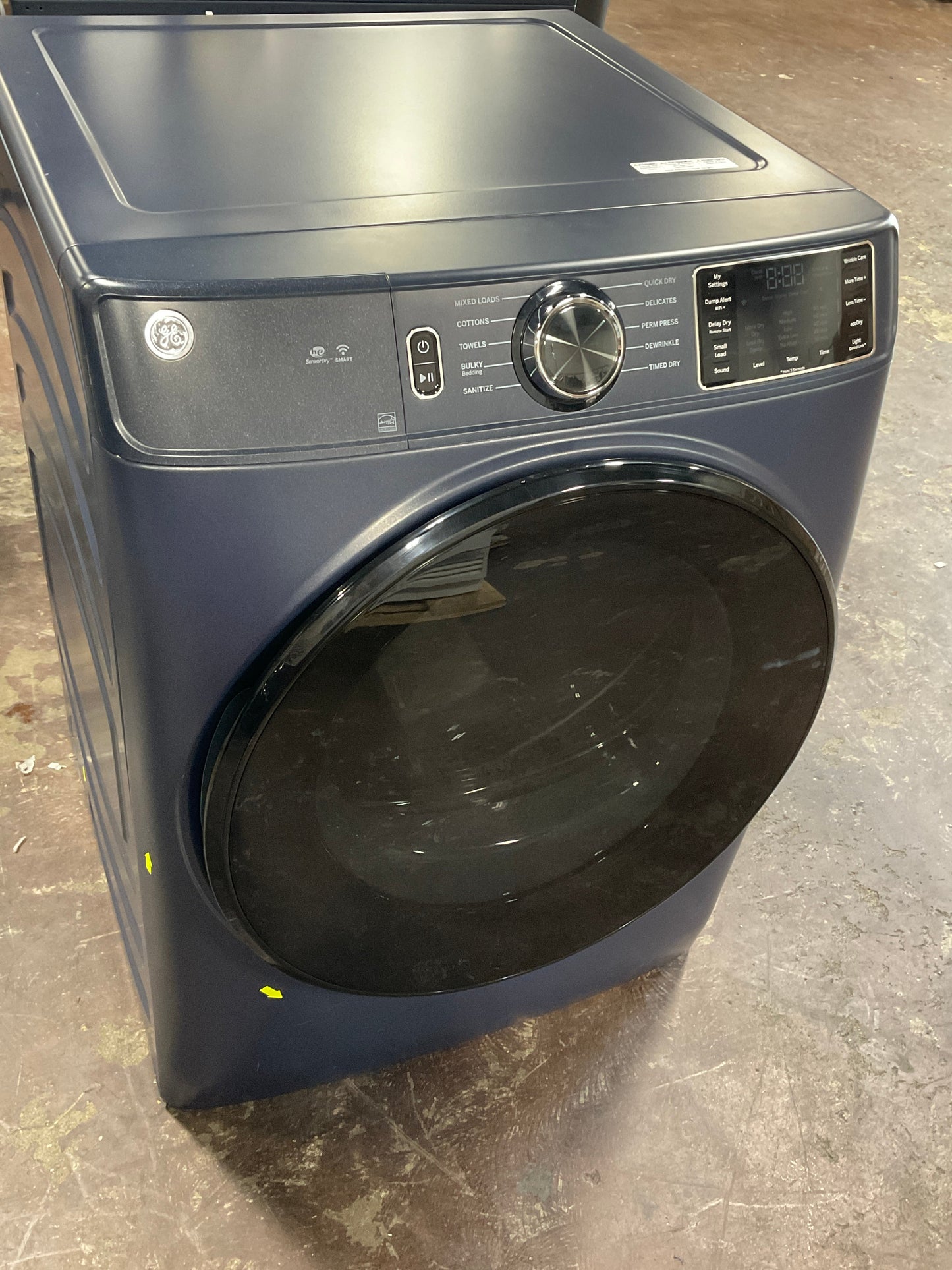 GE® ENERGY STAR® 7.8 cu. ft. Capacity Smart Front Load Electric Dryer with Sanitize Cycle