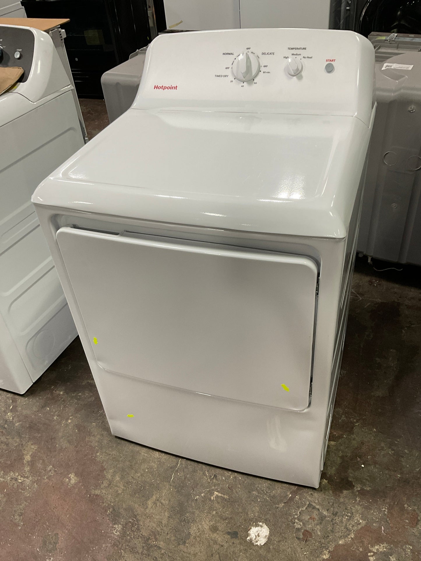 Hotpoint® 6.2 cu. ft. Capacity  Electric Dryer with Up To 120 ft. Venting and Shallow Depth