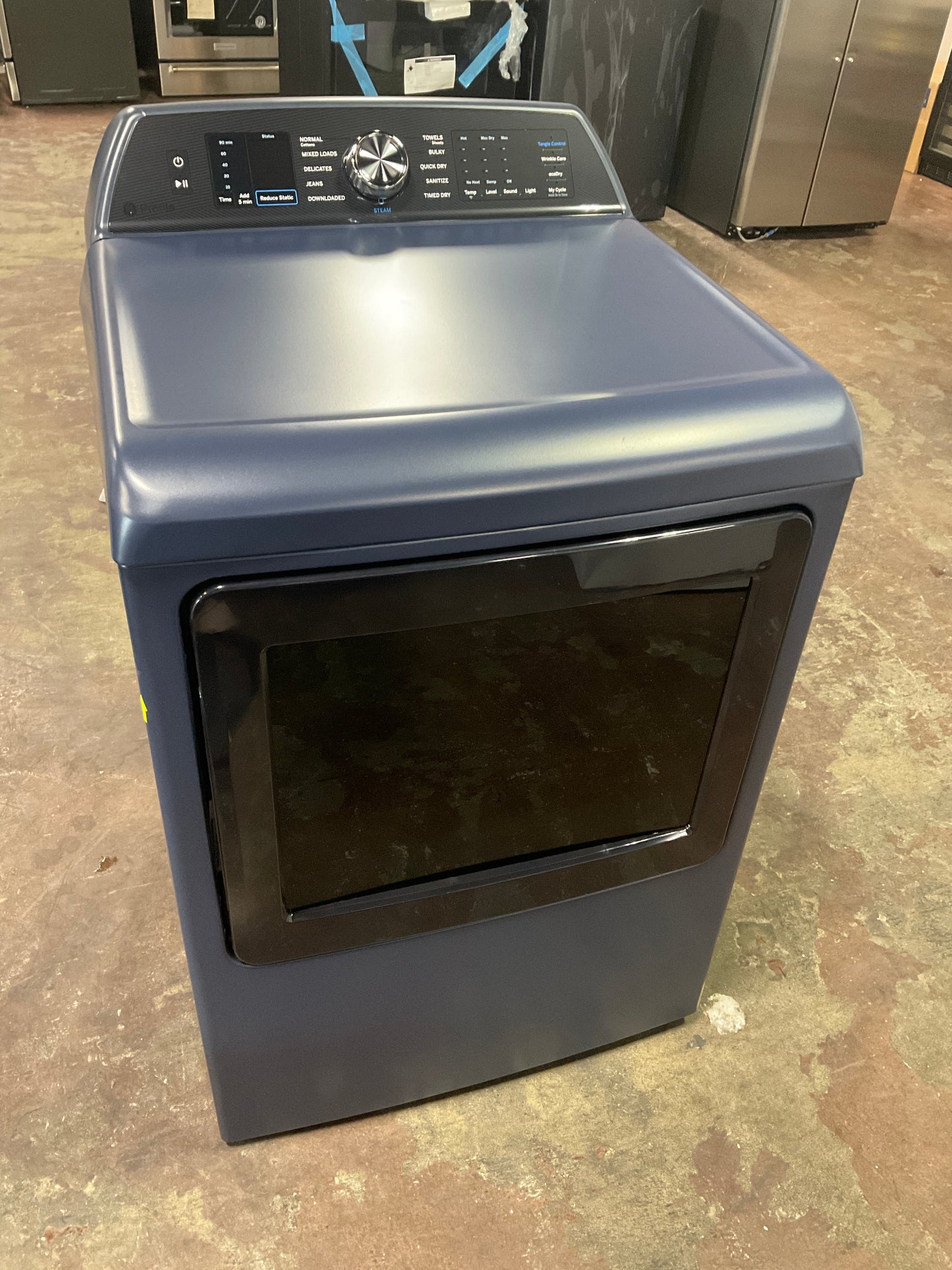 GE Profile™ ENERGY STAR® 7.3 cu. ft. Capacity Smart Electric Dryer with Steam and Washer Link