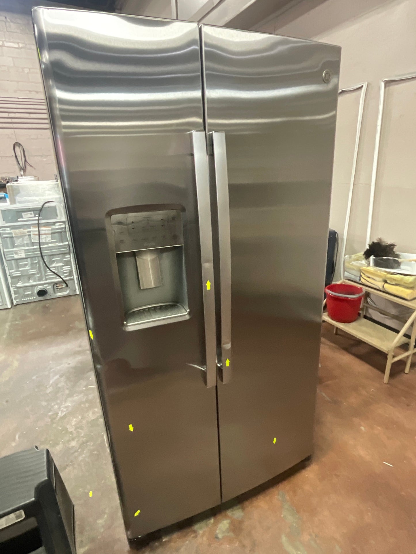 GE Profile™ ENERGY STAR® 25.3 Cu. Ft. Side-by-Side Refrigerator