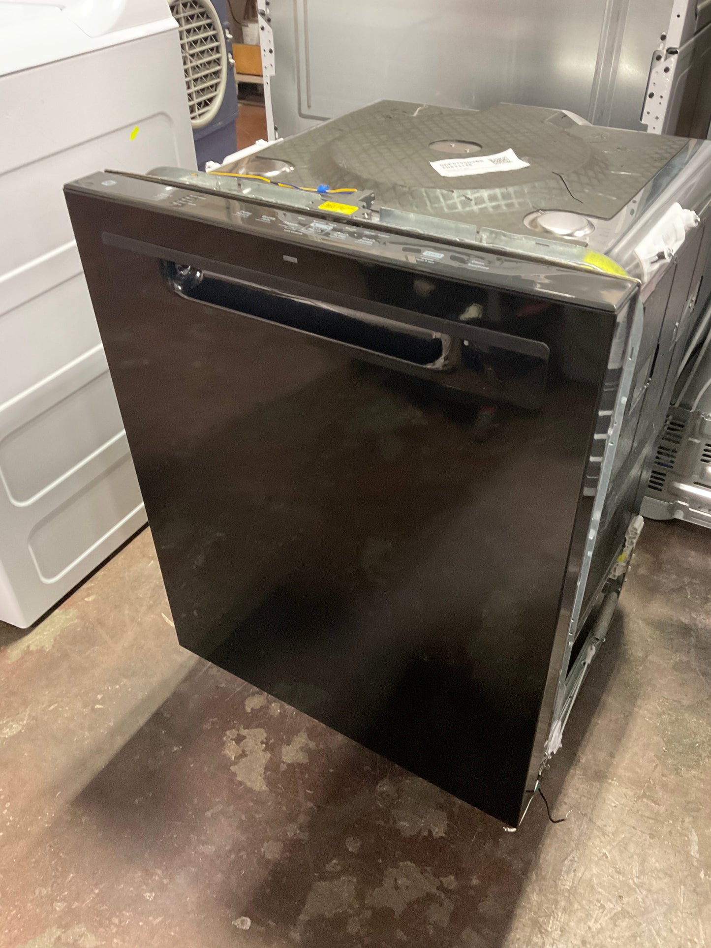 GE® ENERGY STAR® Top Control with Stainless Steel Interior Dishwasher with Sanitize Cycle