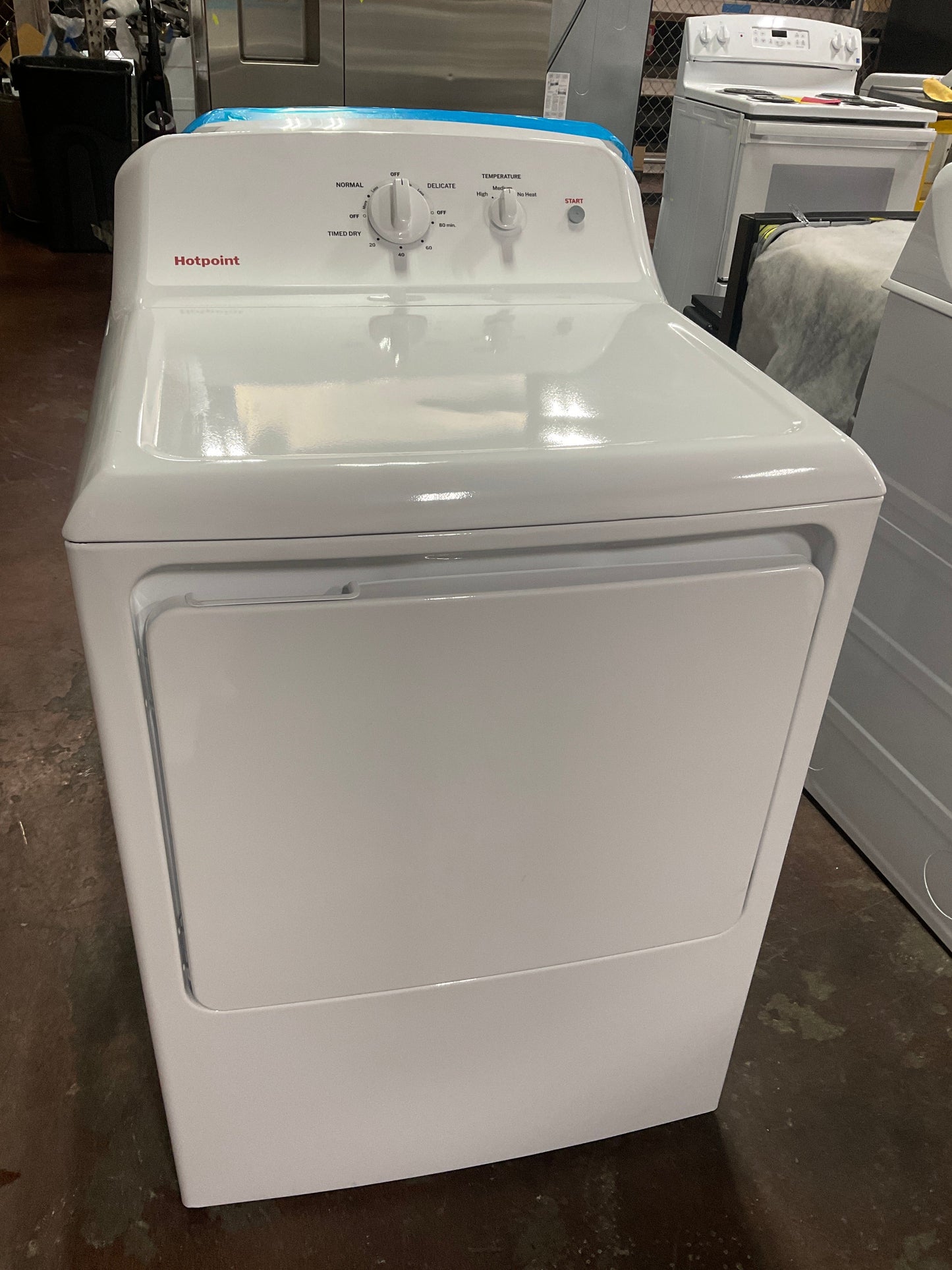 Hotpoint® 6.2 cu. ft. Capacity  Electric Dryer with Up To 120 ft. Venting and Shallow Depth