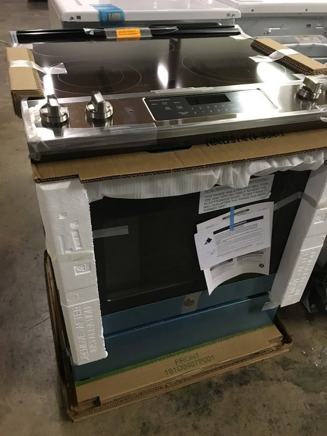 GE SLIDE IN ELECTRIC RANGE