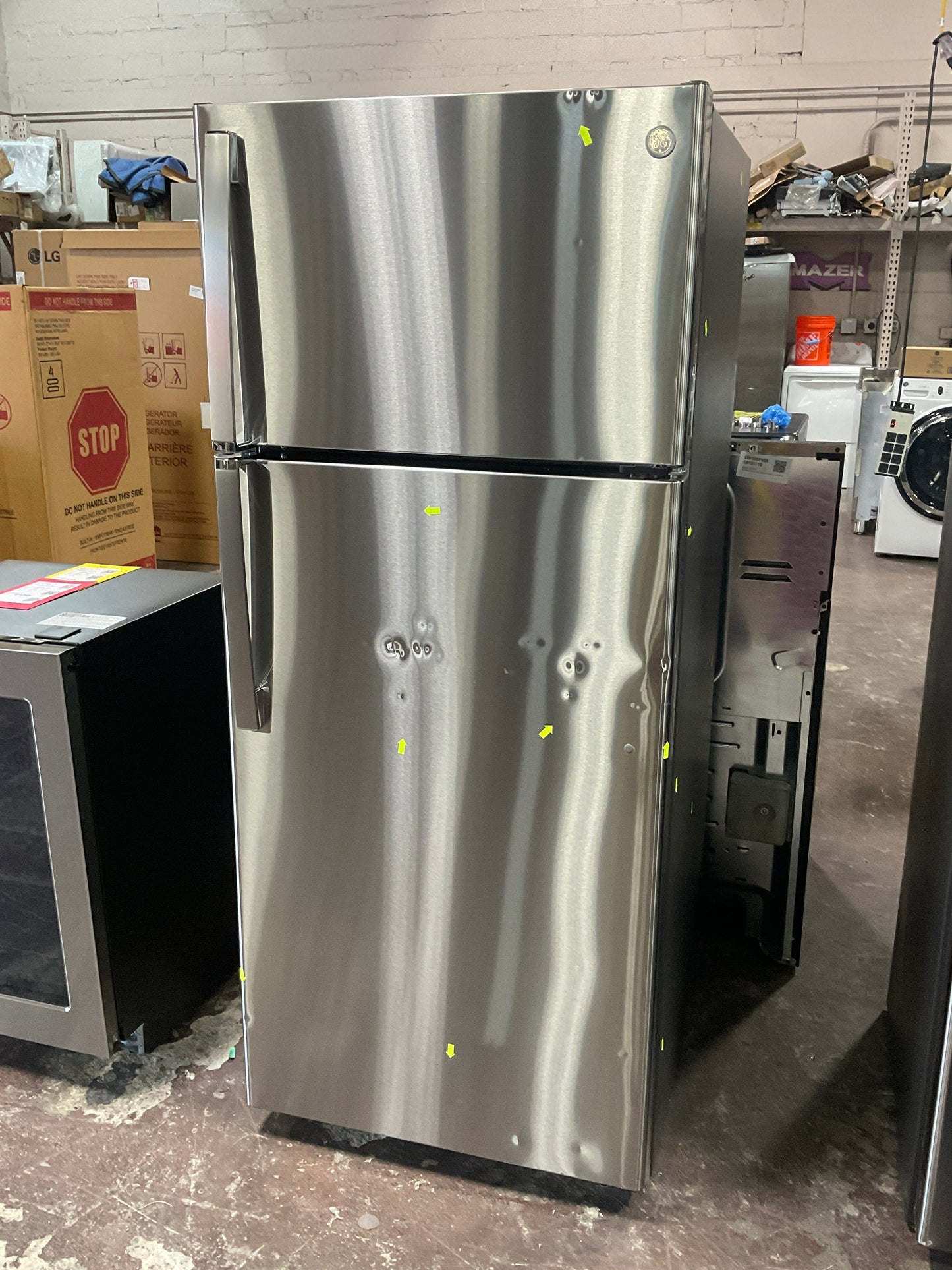 GE® 17.5 Cu. Ft. Top-Freezer Refrigerator