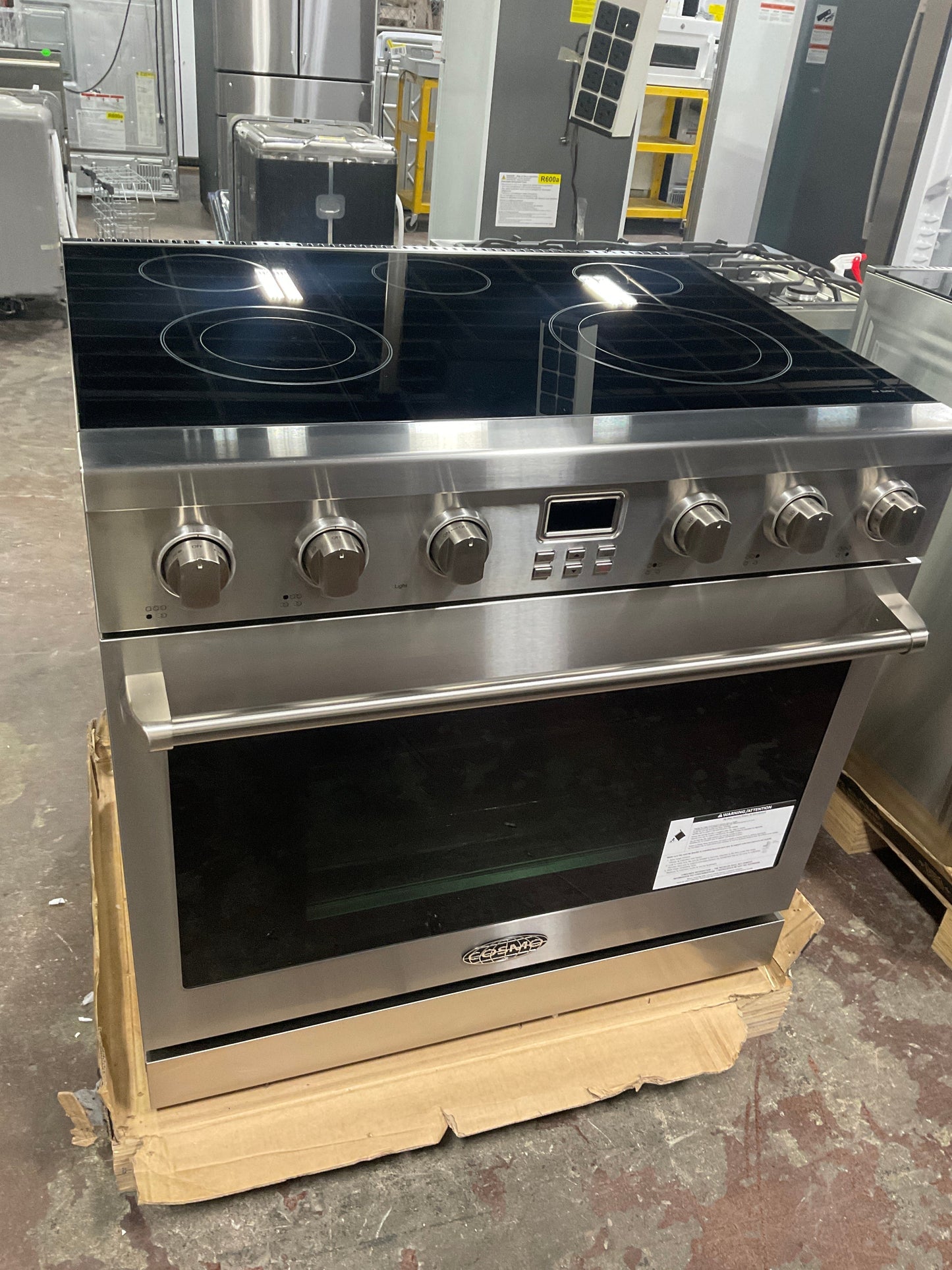 36" Electric Range with 6 Function Convection Oven