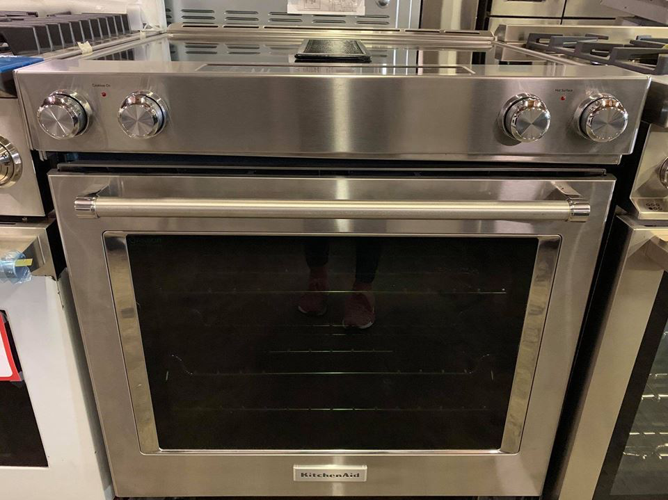Kitchen-Aid Slide-in Downdraft electric Range