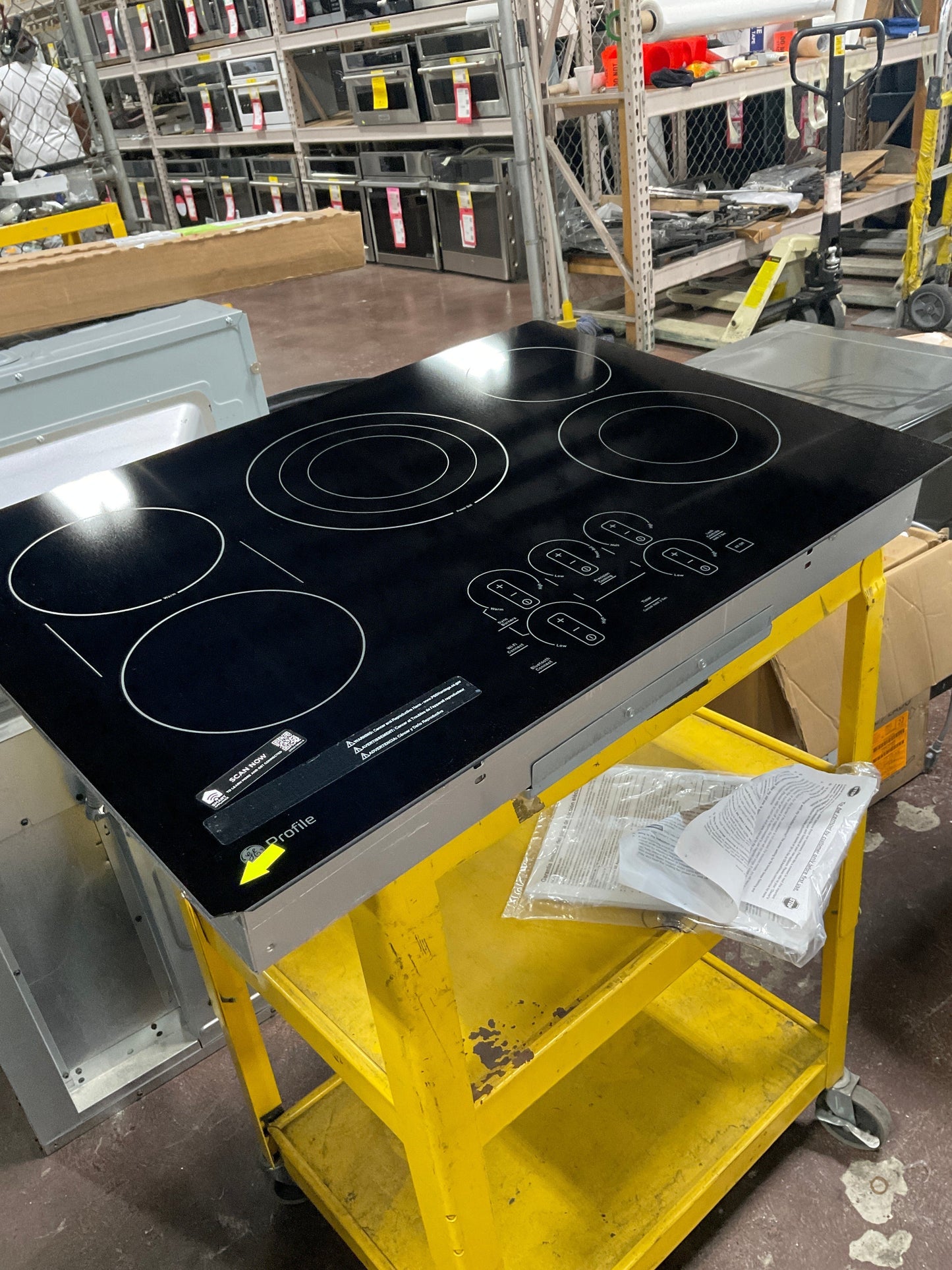 GE Profile™ 30" Built-In Touch Control Electric Cooktop