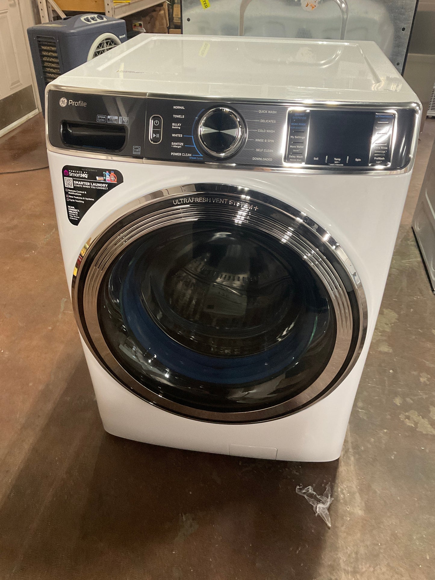 GE Profile™ 5.3 cu. ft. Capacity Smart Front Load ENERGY STAR® Washer with UltraFresh™ Vent System+ with OdorBlock™