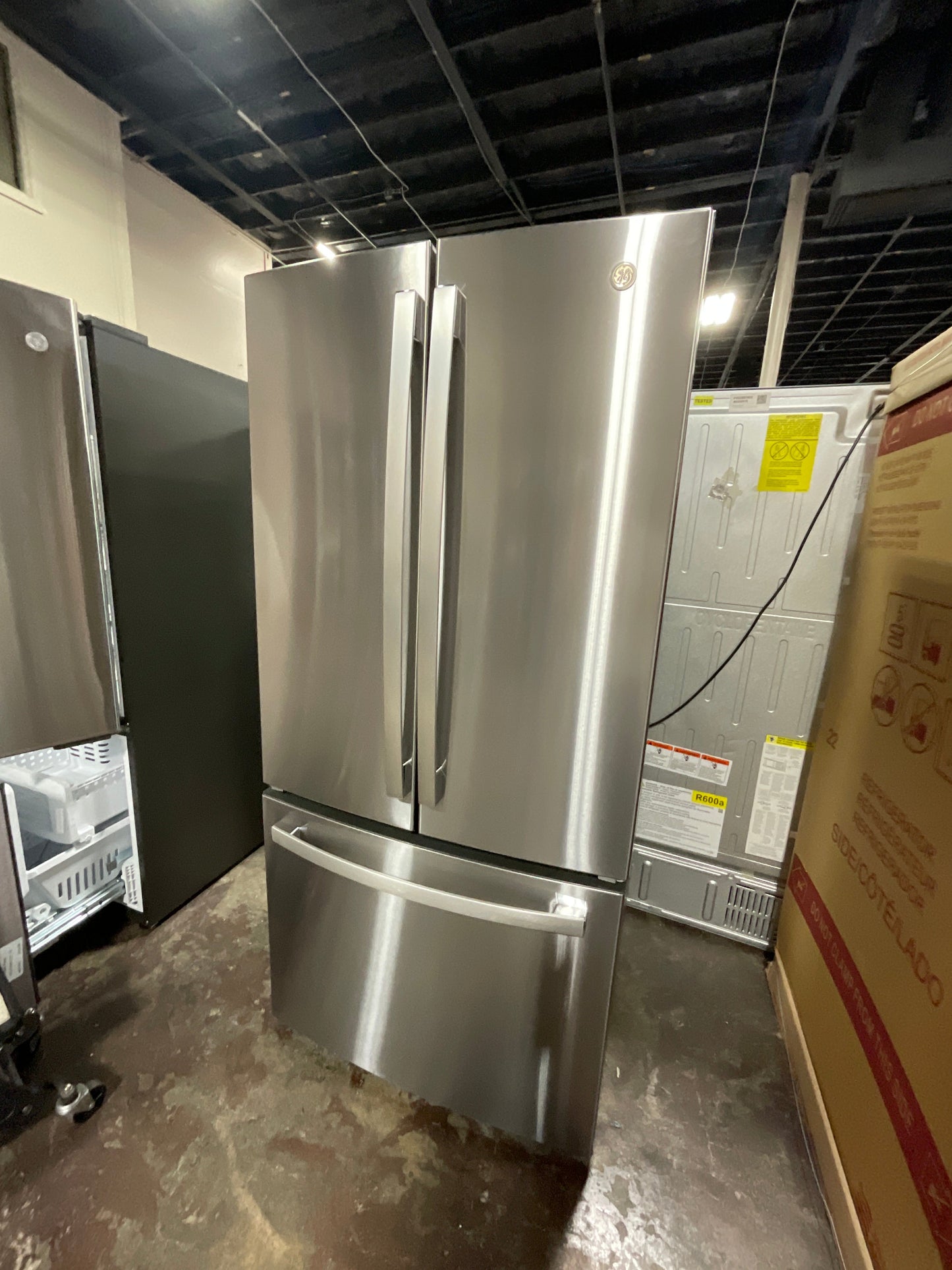 GE® ENERGY STAR® 18.6 Cu. Ft. Counter-Depth French-Door Refrigerator