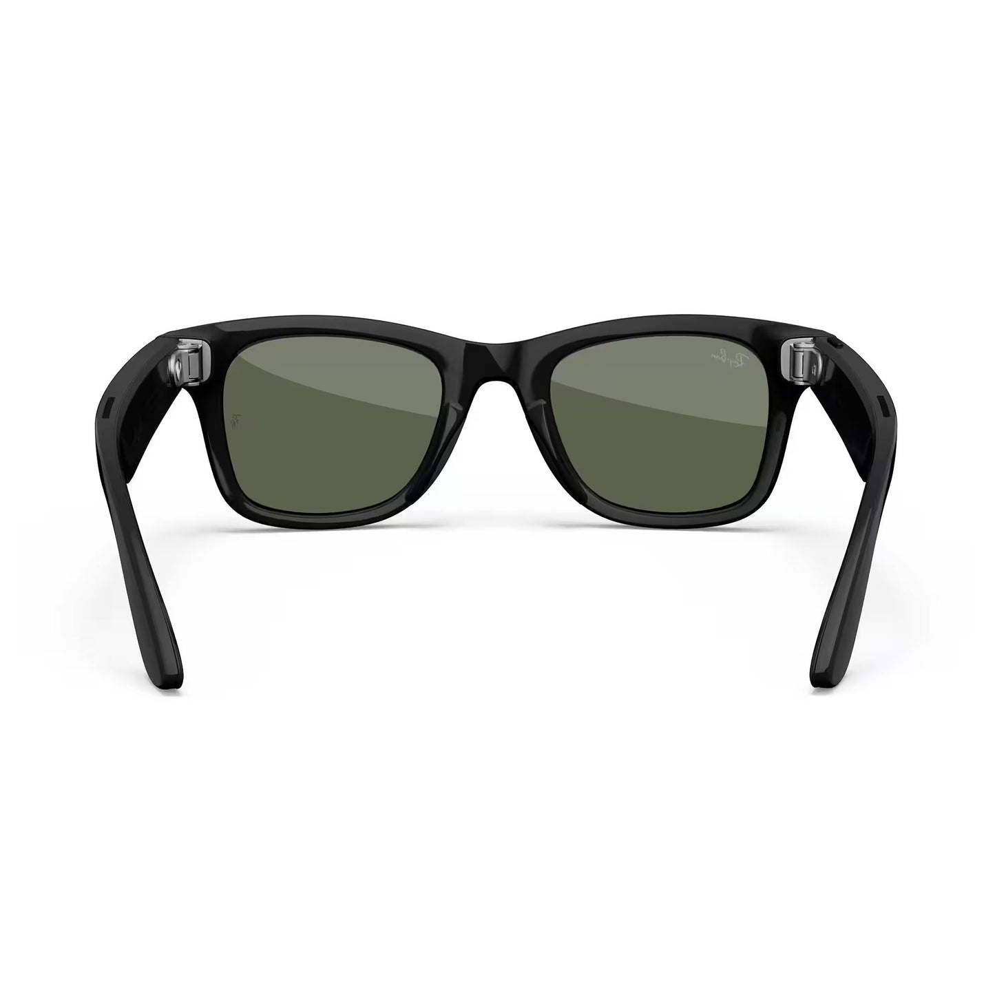 Ray-Ban Meta - Wayfarer (Gen 1) glasses with Meta AI, Audio, Photo, Video Compatibility - Green Lenses - Shiny Black