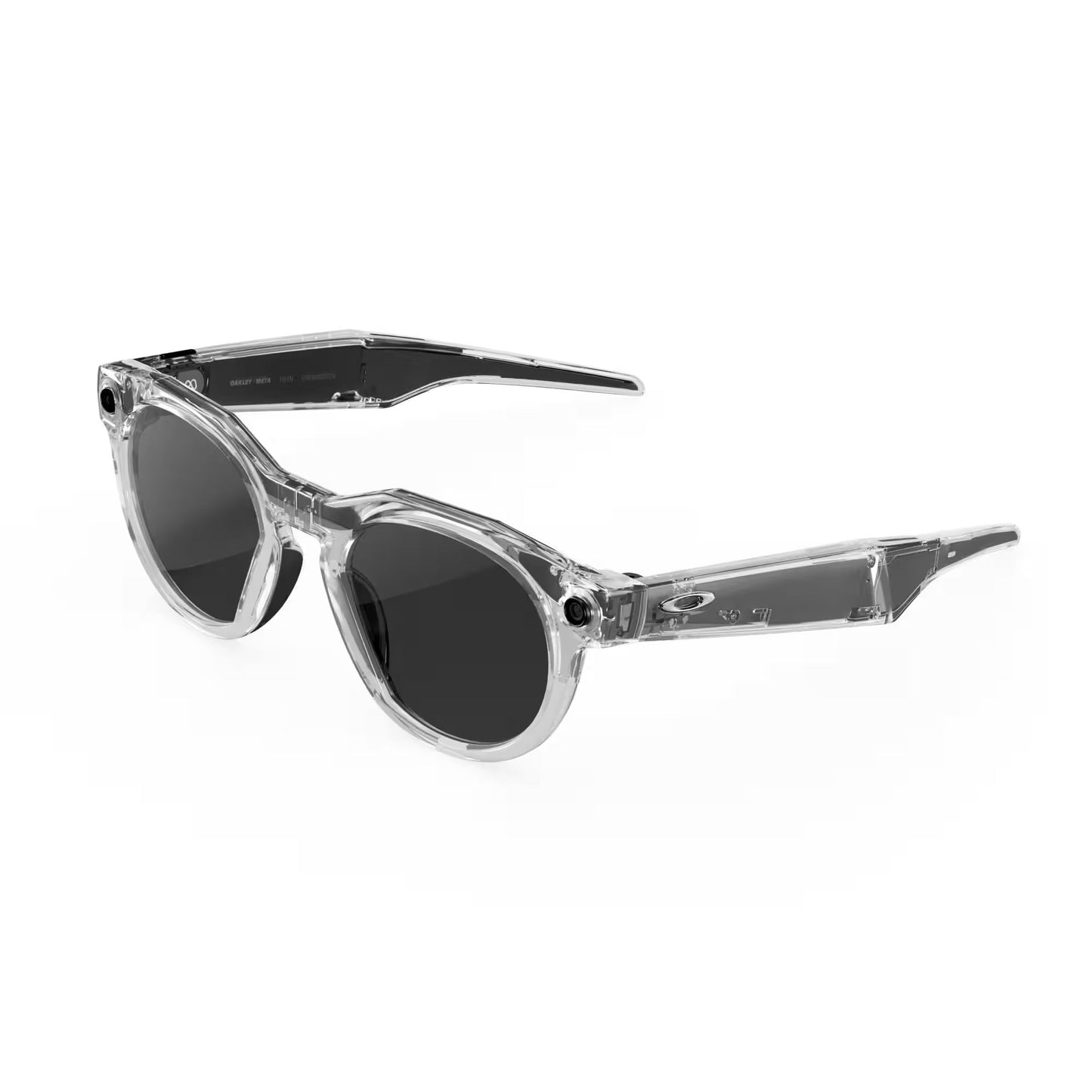 Ray-Ban Meta Wayfarer (Gen 2) Smart Glasses – Transitions Sapphire Lenses, Shiny Transparent Grey