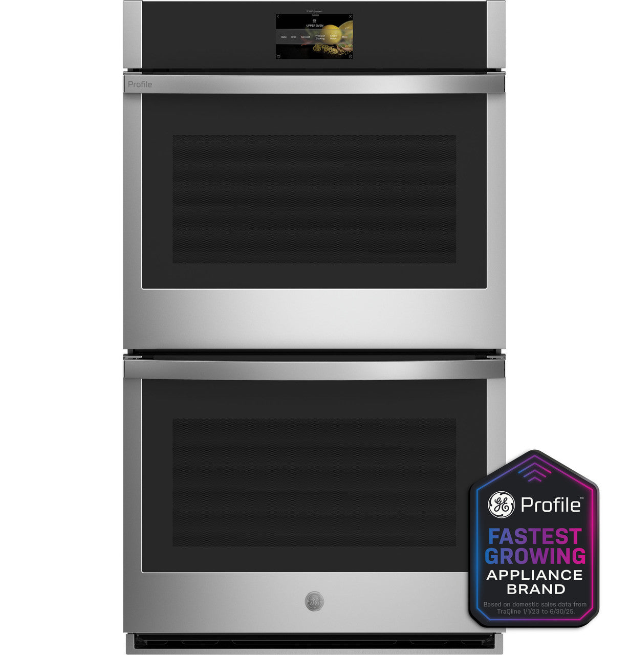 GE Profile™ 30" Smart Built-In Convection Double Wall Oven with In-Oven Camera and No Preheat Air Fry