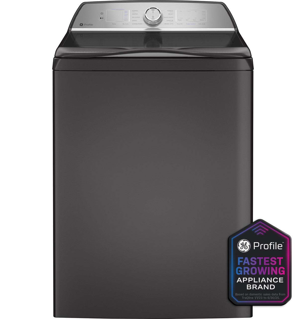 GE Profile™ ENERGY STAR® 4.9 cu. ft. Capacity Washer with Smarter Wash Technology and FlexDispense™