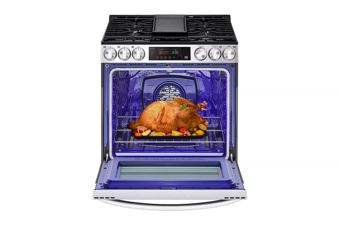 LG 30" Slide-In Gas Range - 5.8 cu. ft. - LSGL5833F