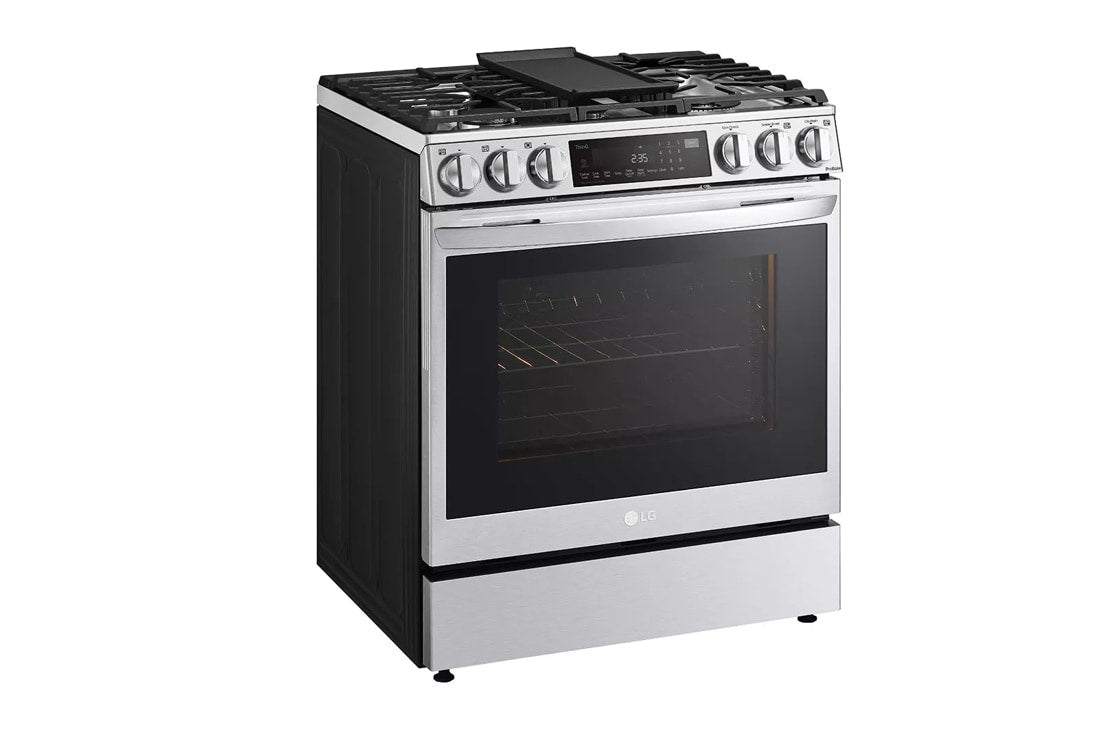 6.3 cu. ft. Smart wi-fi Enabled ProBake® Convection InstaView® Dual Fuel Slide-In Range with Air Fry