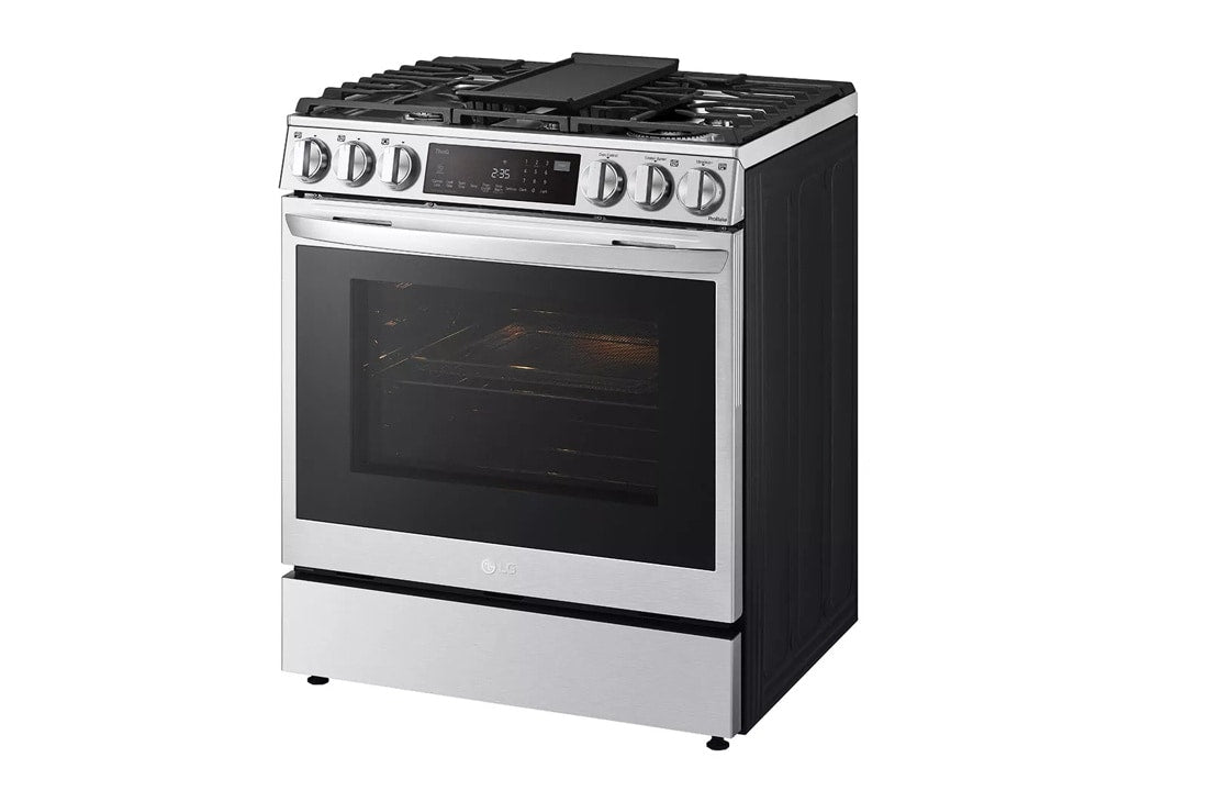 6.3 cu. ft. Smart wi-fi Enabled ProBake® Convection InstaView® Dual Fuel Slide-In Range with Air Fry