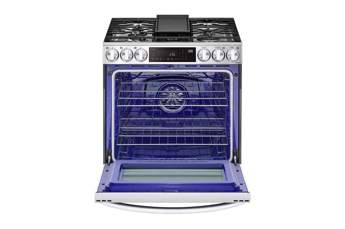 6.3 cu. ft. Smart wi-fi Enabled ProBake® Convection InstaView® Dual Fuel Slide-In Range with Air Fry