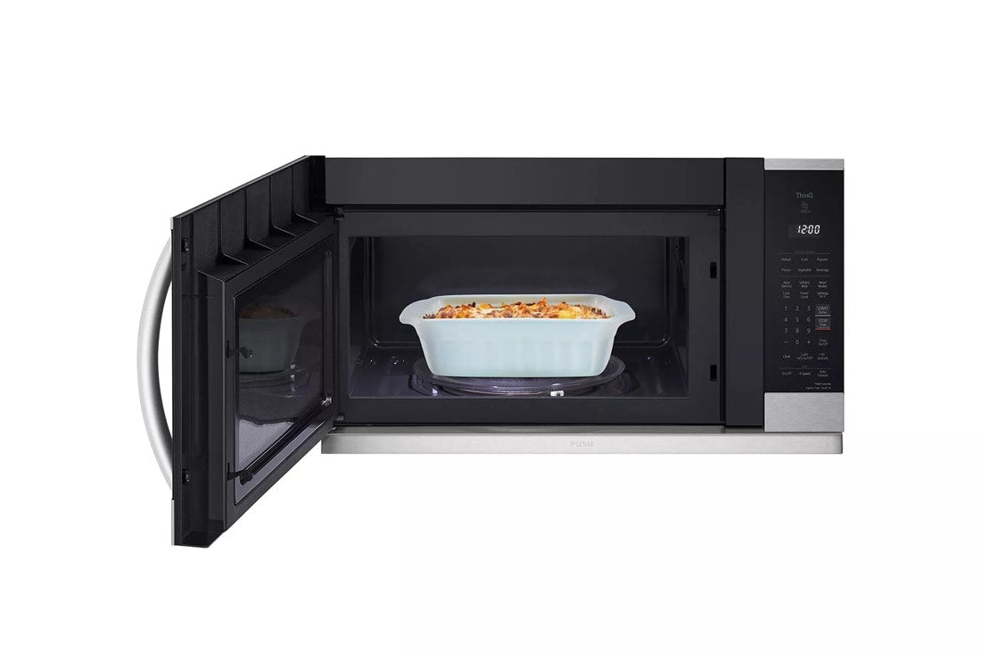 LG 2.1 cu. ft. Over-the-Range Microwave in PrintProof® Stainless Steel - MVEL2125F