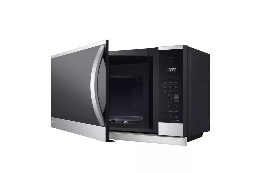 LG 2.1 cu. ft. Over-the-Range Microwave in PrintProof® Stainless Steel - MVEL2125F