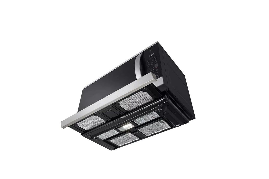 LG 2.1 cu. ft. Over-the-Range Microwave in PrintProof® Stainless Steel - MVEL2125F