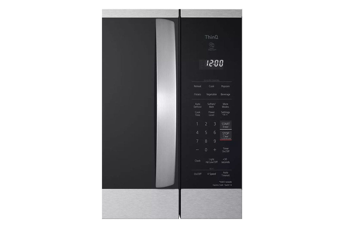 LG 2.1 cu. ft. Over-the-Range Microwave in PrintProof® Stainless Steel - MVEL2125F