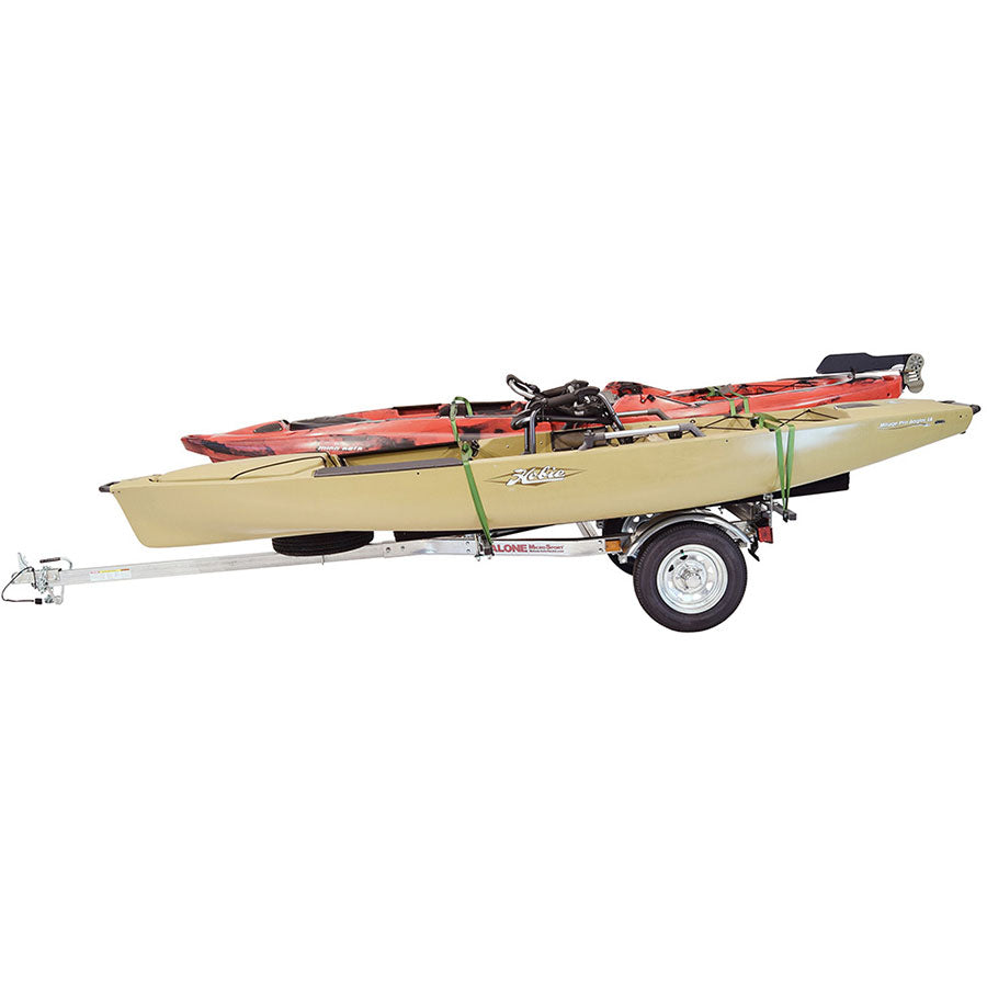 Malone MicroSport LowBed 2 Kayak Bunk-Style Trailer Package - MPG464-LBB