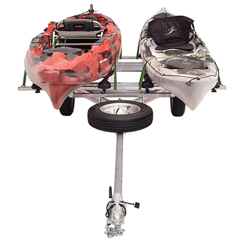 Malone MicroSport LowBed 2-Boat Saddle Up Pro Kayak Trailer Package - MPG464-LBS