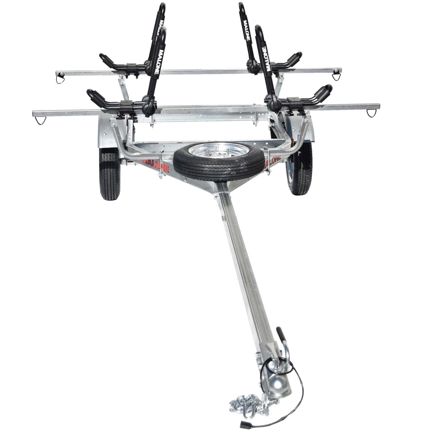 Malone MicroSport 2-Boat FoldAway-J Kayak Trailer Package - MPG461G2