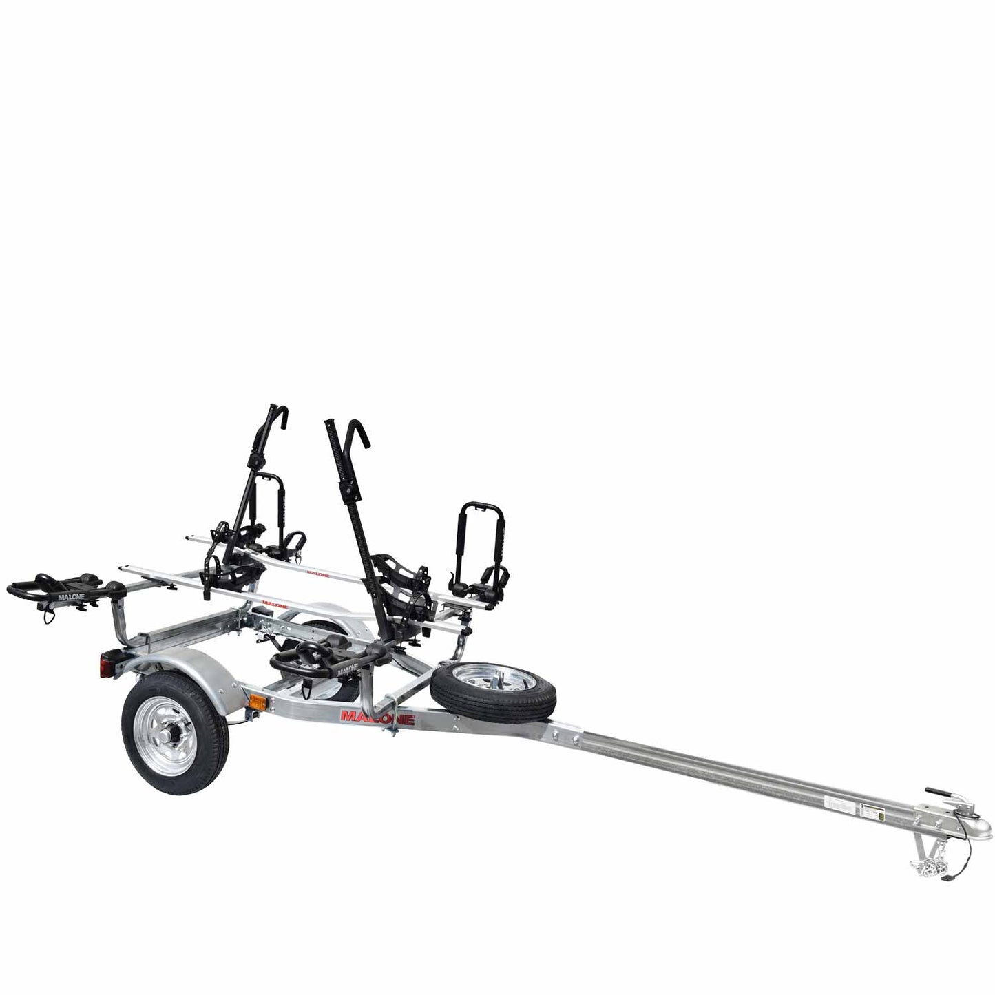 Malone MicroSport 2-Kayak 2-Bike Trailer Package - MPG461KB