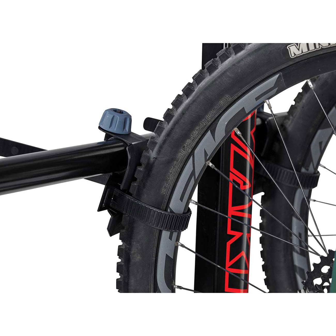 USED Yakima HangTight 6 Bike Vertical Hitch Rack