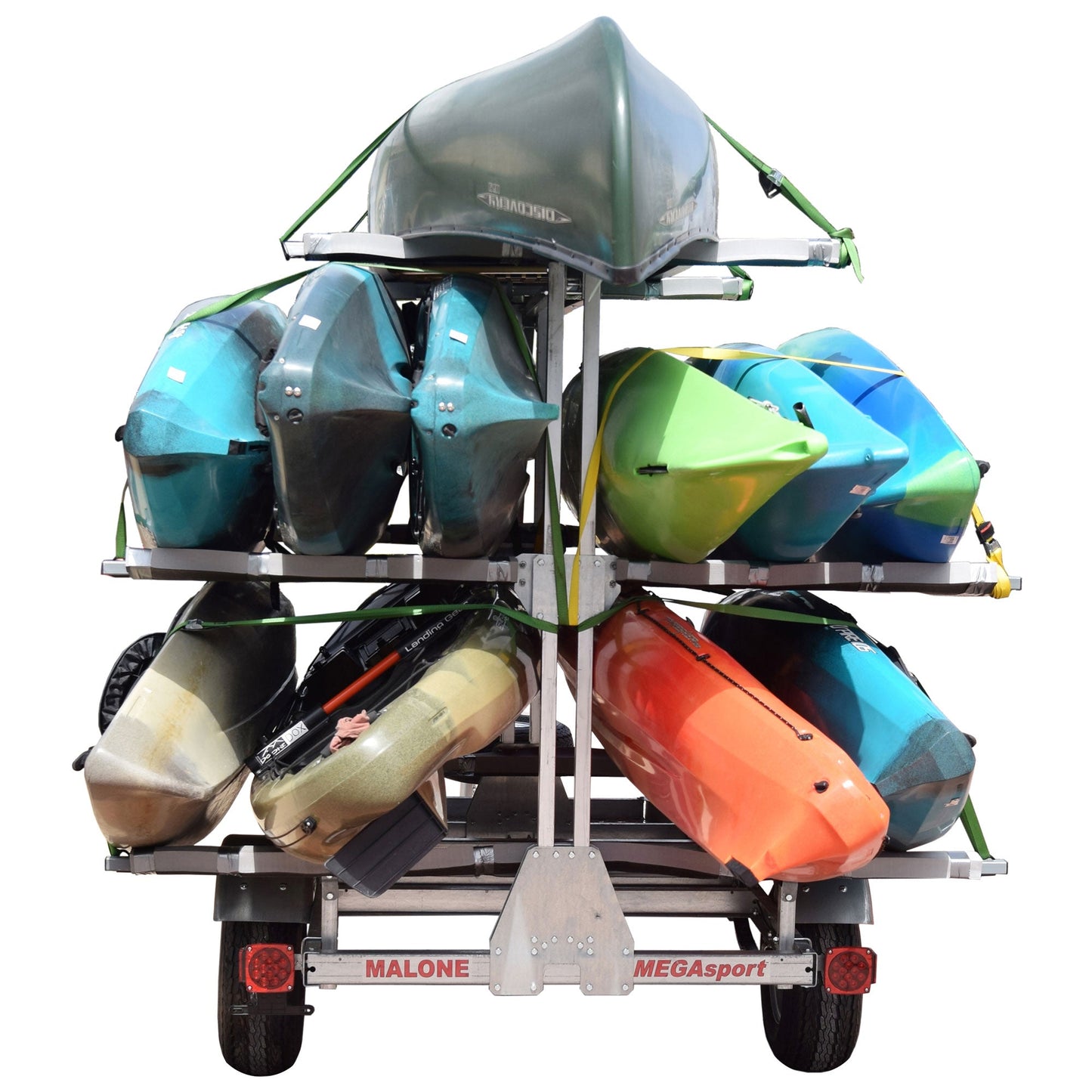 Malone MegaSport Outfitter 3 Tier Kayak Trailer - MPG550-O