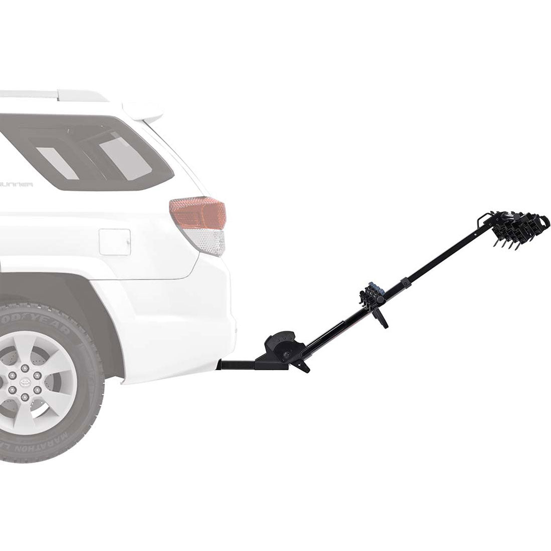 USED Yakima HangTight 6 Bike Vertical Hitch Rack