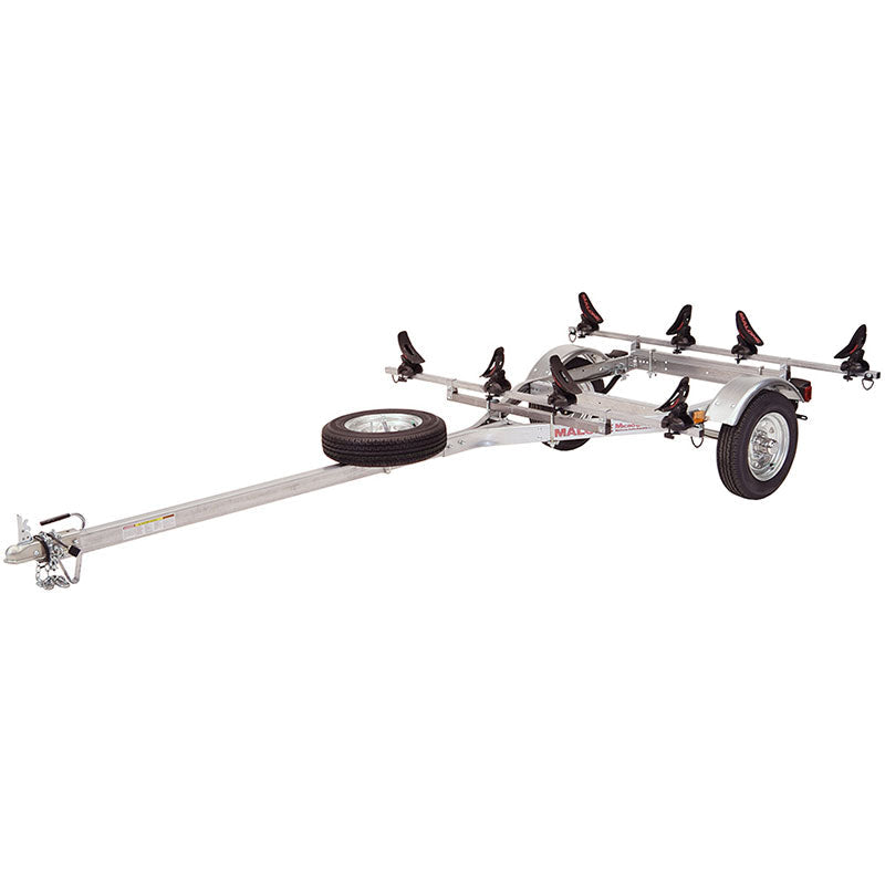 Malone MicroSport LowBed 2-Boat Saddle Up Pro Kayak Trailer Package - MPG464-LBS