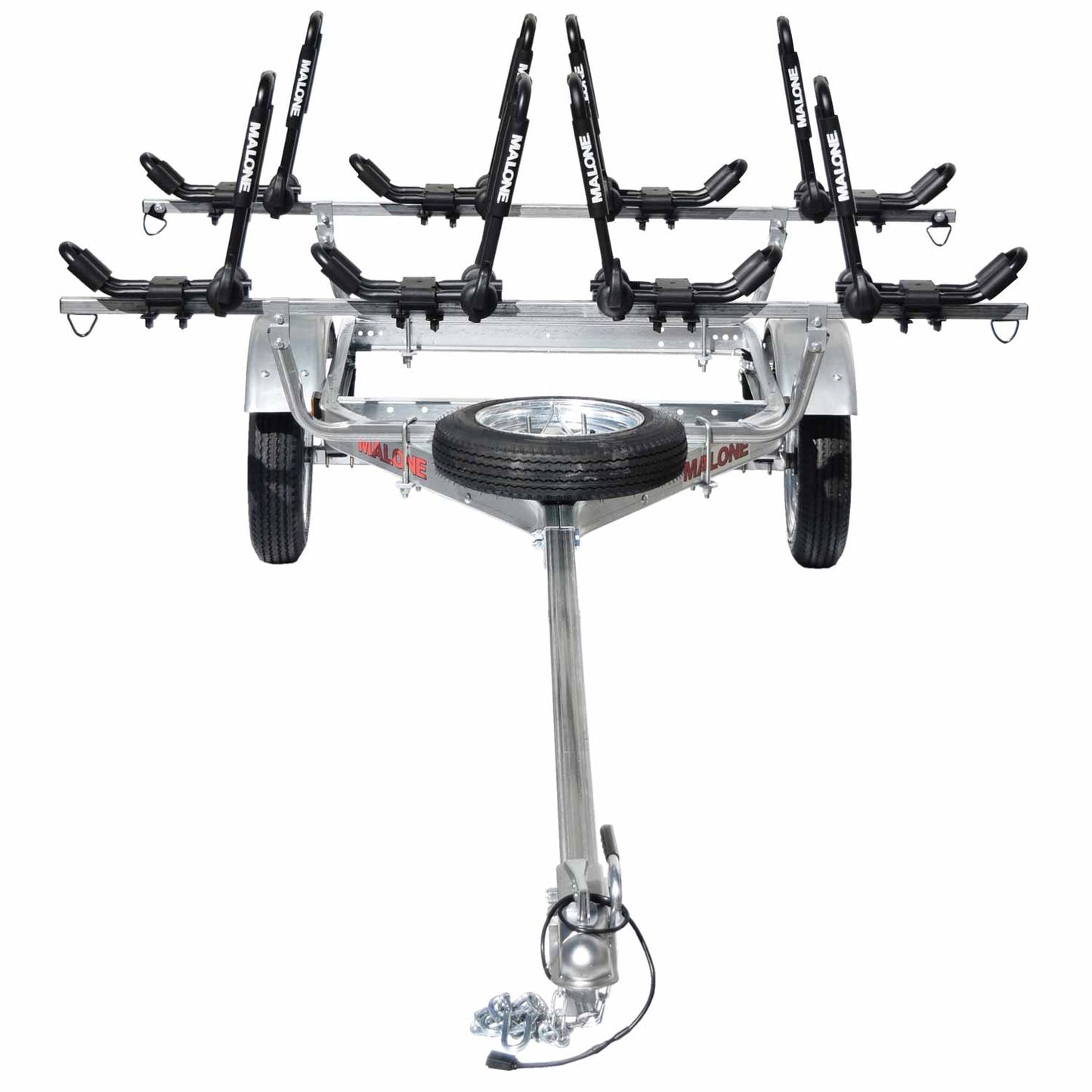 Malone MicroSport 4-Boat FoldAway-J Kayak Trailer Package - MPG462G2