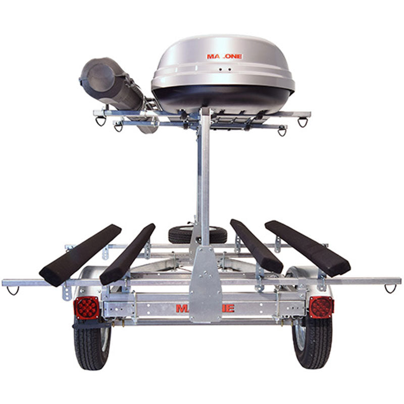 Malone MicroSport LowBed 2-Boat Bunk-Style Kayak Trailer with 2nd Tier - MPG464-LBTB
