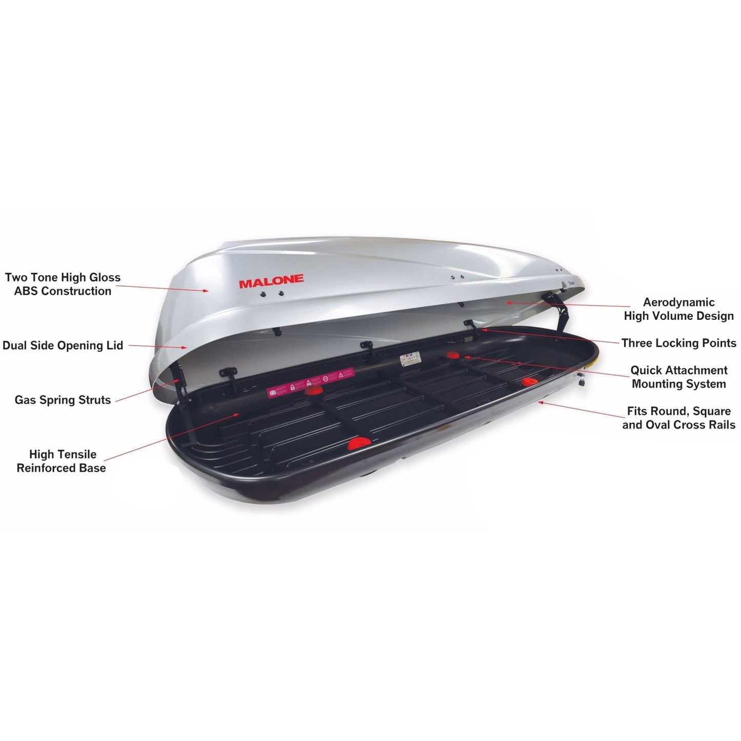 Malone MegaSport LowBed 2-Boat Bunk-Style Kayak Trailer with 2nd Tier - MPG550-LBB