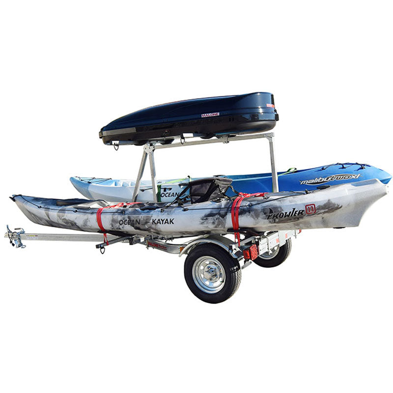 Malone MicroSport LowBed 2 Boat Trailer with 2nd Tier - MPG464-LBT