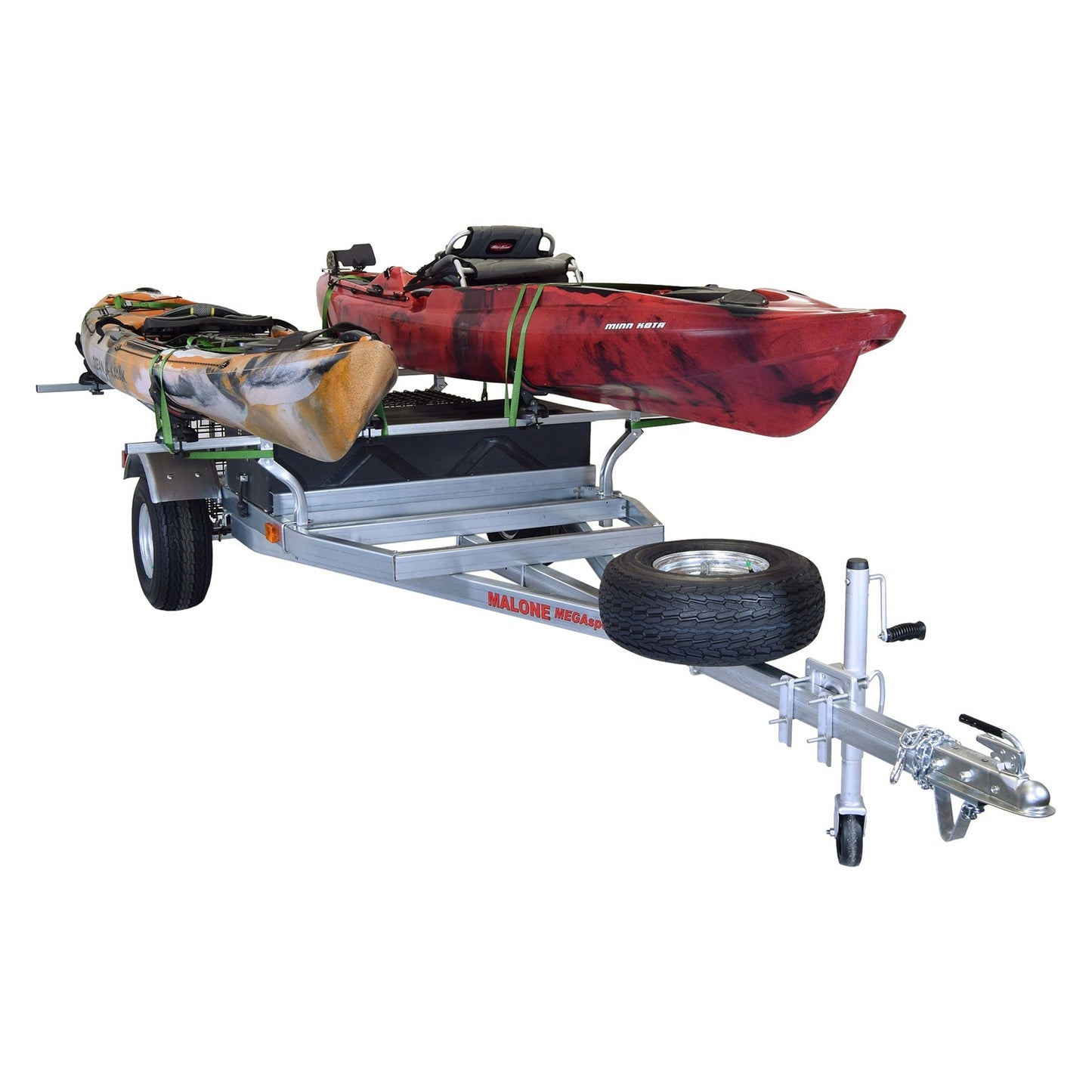 Malone MegaSport 2-Boat SaddleUp Pro Trailer Package - MPG550-U