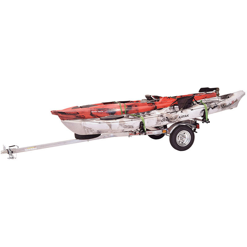 Malone MicroSport LowBed 2-Boat Saddle Up Pro Kayak Trailer Package - MPG464-LBS