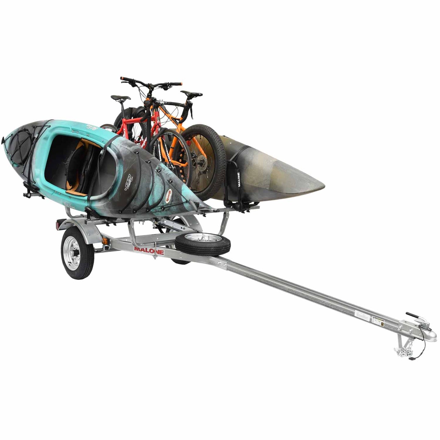 Malone MicroSport 2-Kayak 2-Bike Trailer Package - MPG461KB