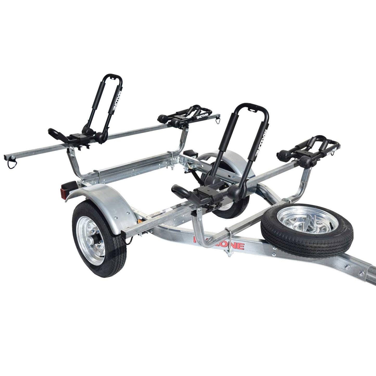 Malone MicroSport 2-Boat FoldAway-J Kayak Trailer Package - MPG461G2