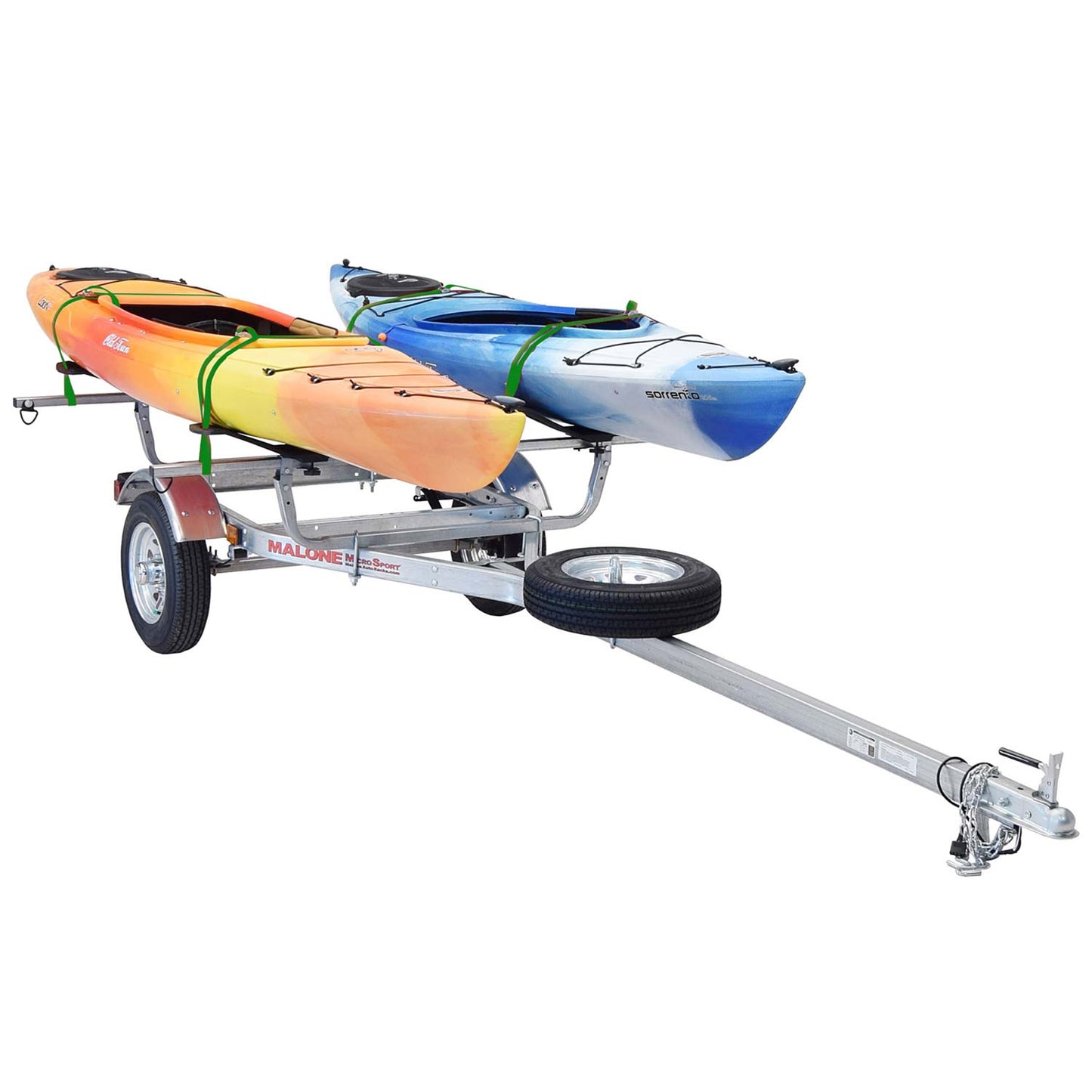 Malone MicroSport 2-Boat MegaWing Kayak Trailer Package - MPG461GS