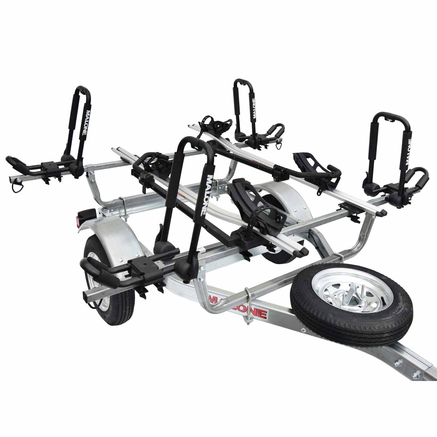 Malone MicroSport 2-Kayak 2-Bike Trailer Package - MPG461KB
