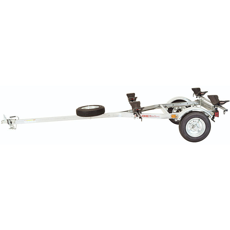 Malone MicroSport LowBed 2-Boat MegaWing Kayak Trailer Package - MPG464-LBM