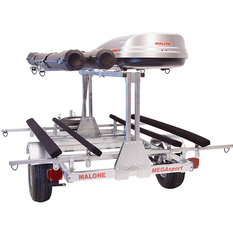 Malone MegaSport LowBed 2-Boat Bunk-Style Kayak Trailer with 2nd Tier - MPG550-LBB