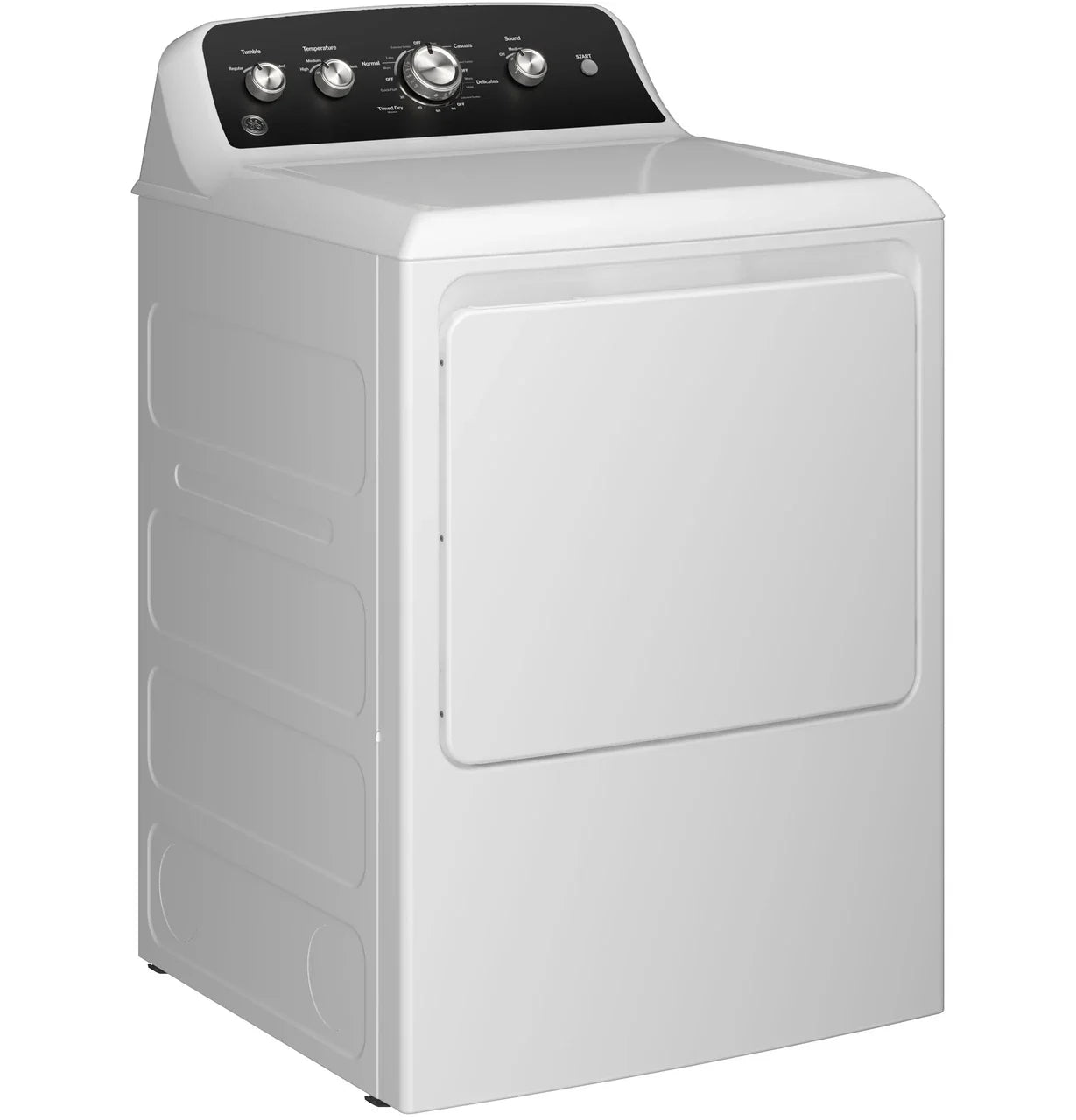 GE GE® 7.2 cu. ft. Capacity Electric Dryer with Up To 120 ft. Venting and Extended Tumble