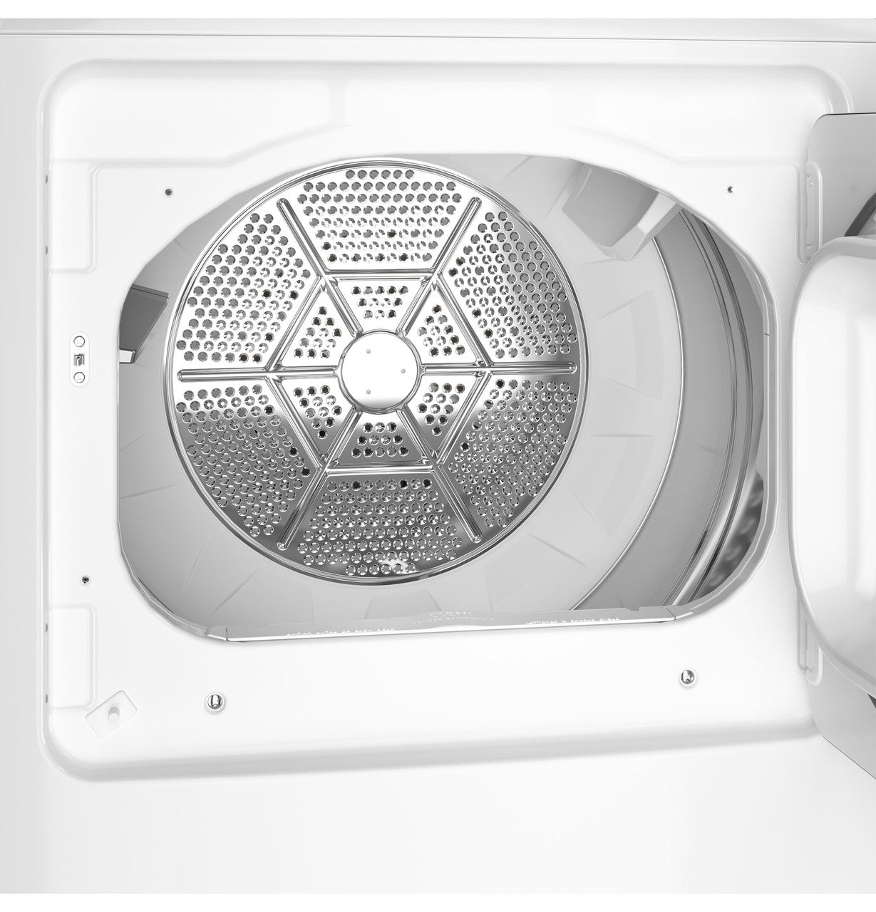 GE GE® 7.2 cu. ft. Capacity Electric Dryer with Up To 120 ft. Venting and Reversible Door